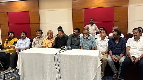 நடிகர்களின் சம்பளப் பிரச்சனை: தமிழ் சினிமாவில் படப்பிடிப்புகளை நிறுத்தி தயாரிப்பாளர்கள் சங்கம் போராட்டம்!