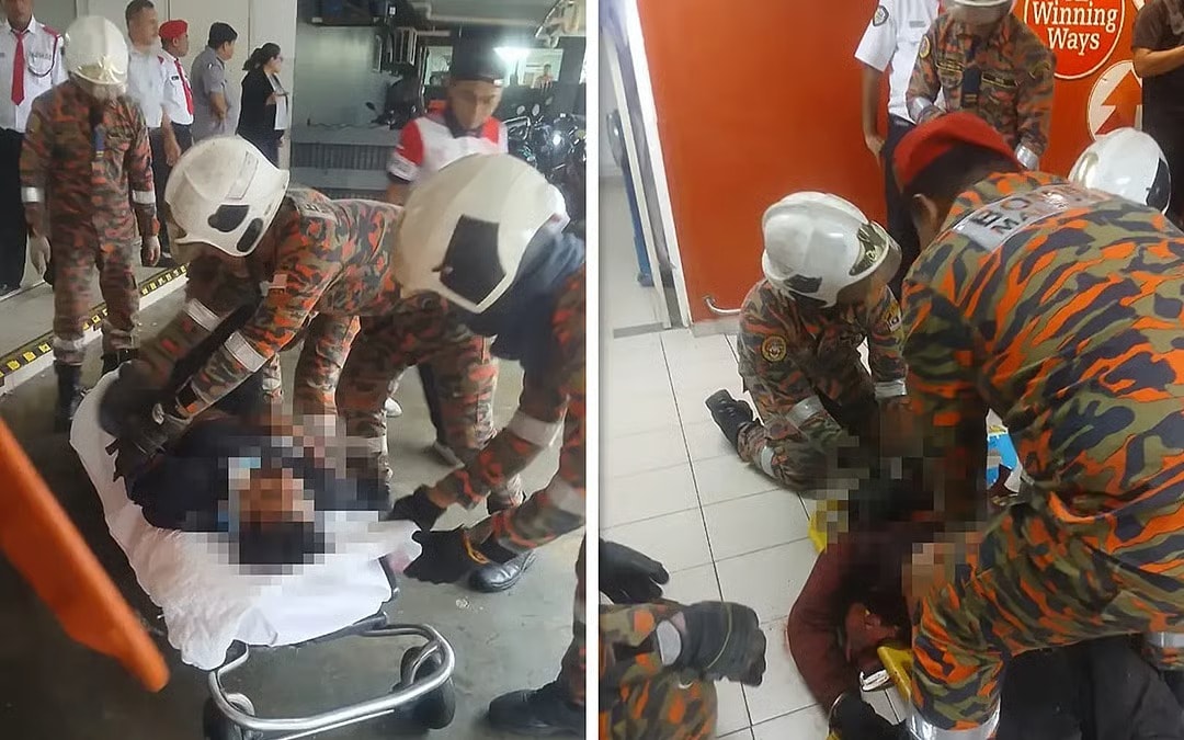 மலாக்காவில் ஹோட்டல் மின்தூக்கி 7 ஆவது மாடியிலிரந்து கீழே விழுந்து விபத்து: 2 பராமரிப்பு ஊழியர்கள் படுகாயம்