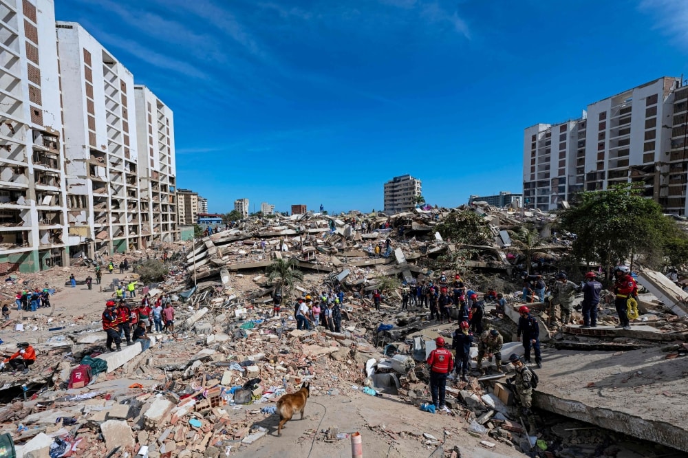 வெனிசுலாவில் இரட்டை நிலநடுக்கம்: 1,450-க்கும் மேற்பட்டோர் பலி; மீட்புப் பணிகளில் தொய்வு