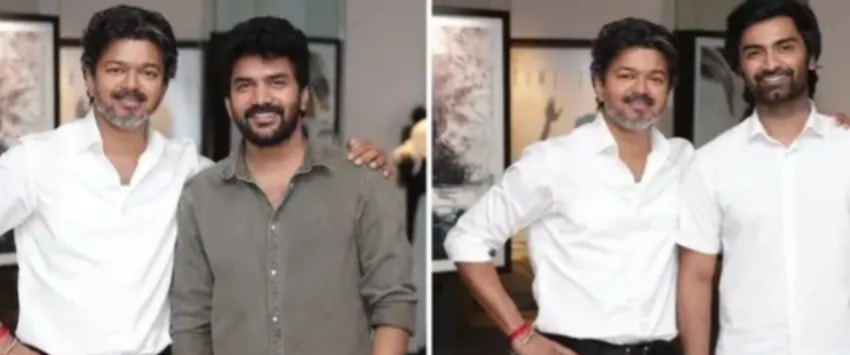 முதலமைச்சர் விஜய்யை நேரில் சந்தித்து வாழ்த்துப் பெற்ற நடிகர்கள் அதர்வா மற்றும் கவின்!