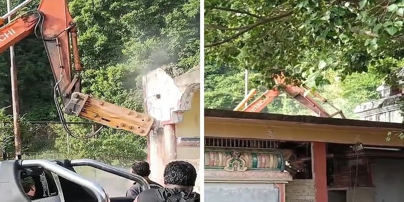 இடிக்கப்பட்ட கோவில் விவகாரம்: நீதிமன்றத்தில் சந்திக்க பெர்லிஸ் அரசு தயார்