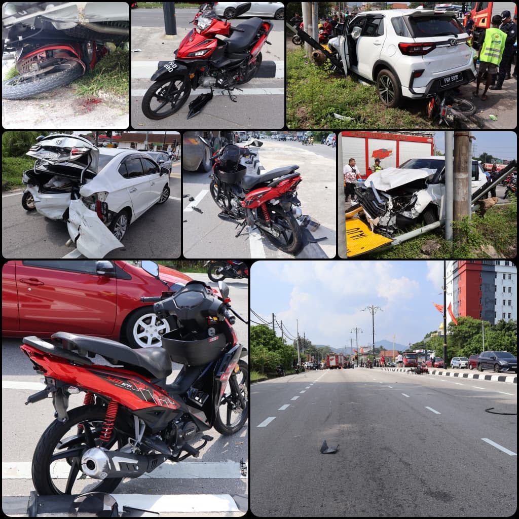 கூலிமில் கோர விபத்து... 75 வயது முதியவர் பலி, 3 பேர் காயம்