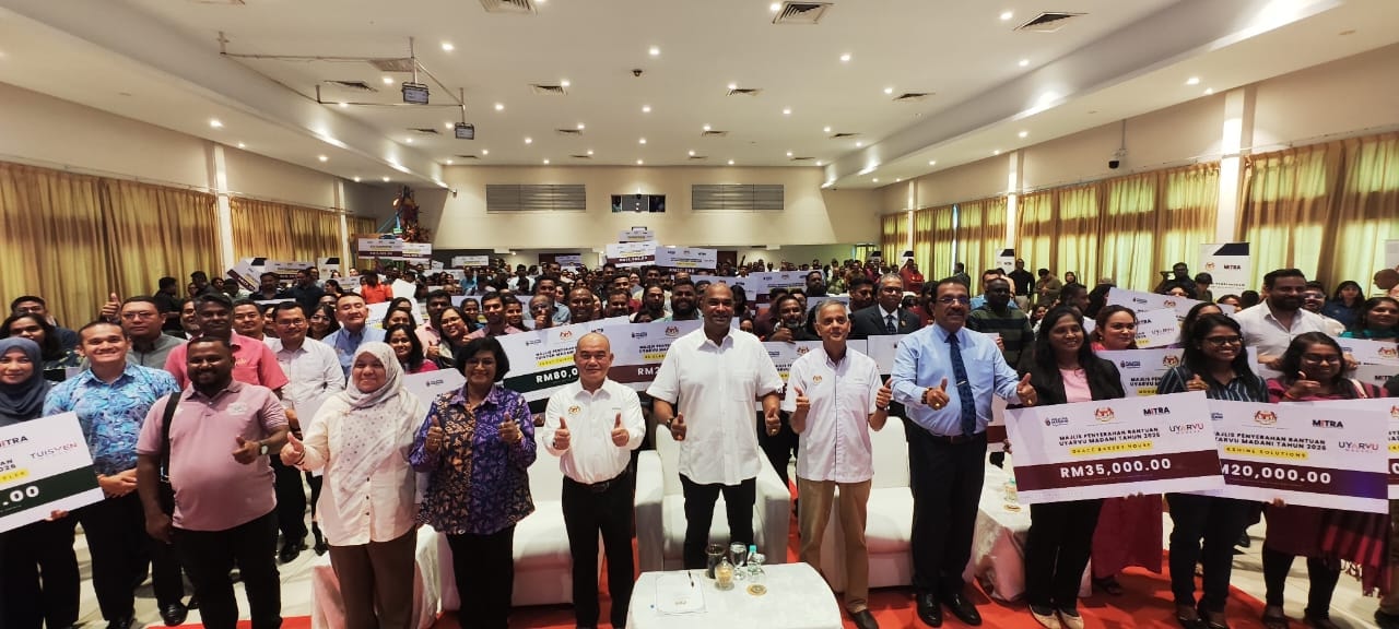 உயர்வு மடானி : 128 இந்திய தொழில்முனைவோருக்கு 3.05 மில்லியன் ரிங்கிட்டுக்கும் அதிகமான மானியம்