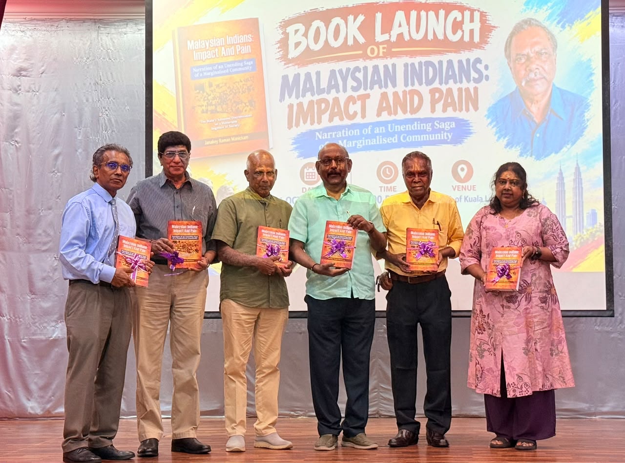 மலேசிய இந்தியர்களின் வலிகளையும் பங்களிப்புகளையும் ஆவணப்படுத்தும் 500 பக்க நூல் வெளியீடு
