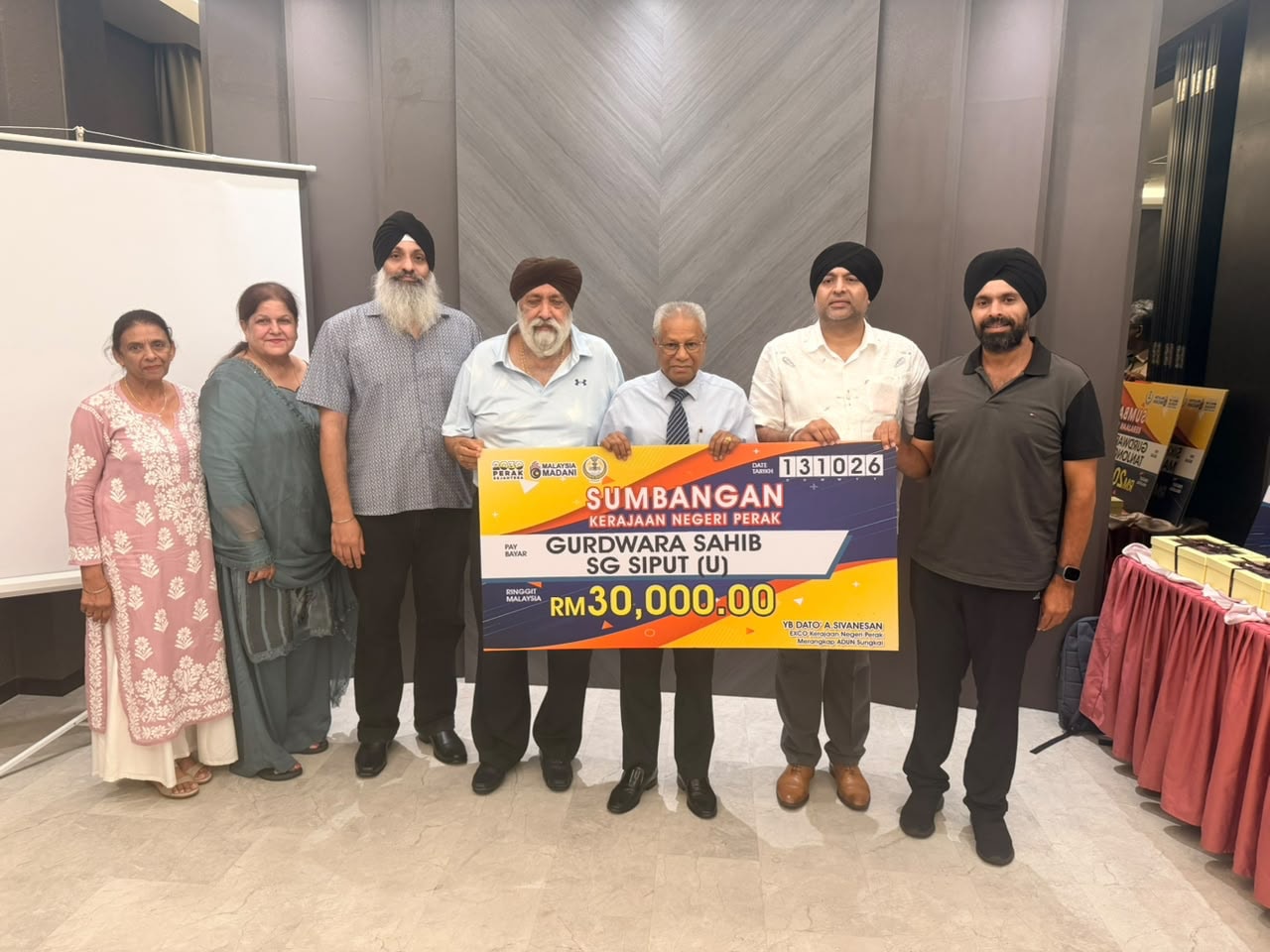 பேராக் மாநிலத்தில் முஸ்லிம் அல்லாதோர் விவகாரப் பிரிவு தொடர்ந்து நீடிக்கும்! டத்தோ சிவநேசன் உறுதி